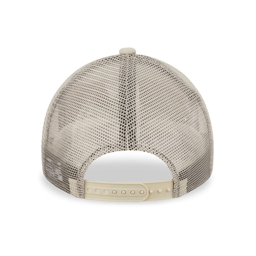 This is a New Era Patch Stone A-Frame Trucker Cap 4