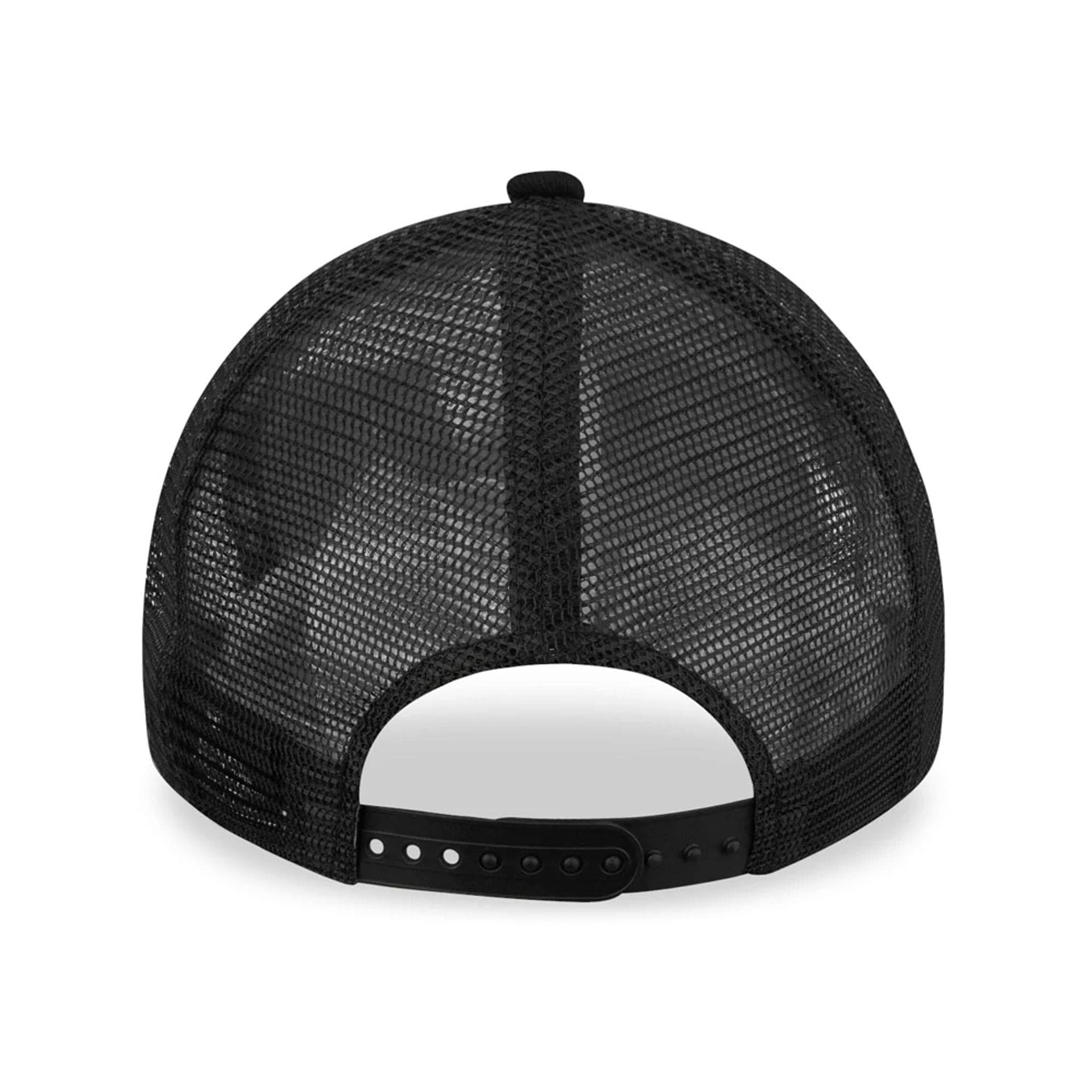Official New Era Chicago Bulls Black 9FORTY A-Frame Trucker