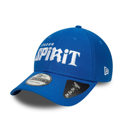 This is a London Spirit The Hundred Diamond Era Blue 9FORTY Cap 1