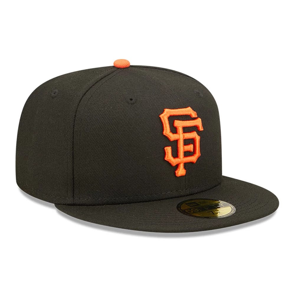 GIANTS ジャケット 黒/オレンジ　おまけ59fifty 7 3/8 Official New Era San Francisco Giants MLB Authentic On Field
