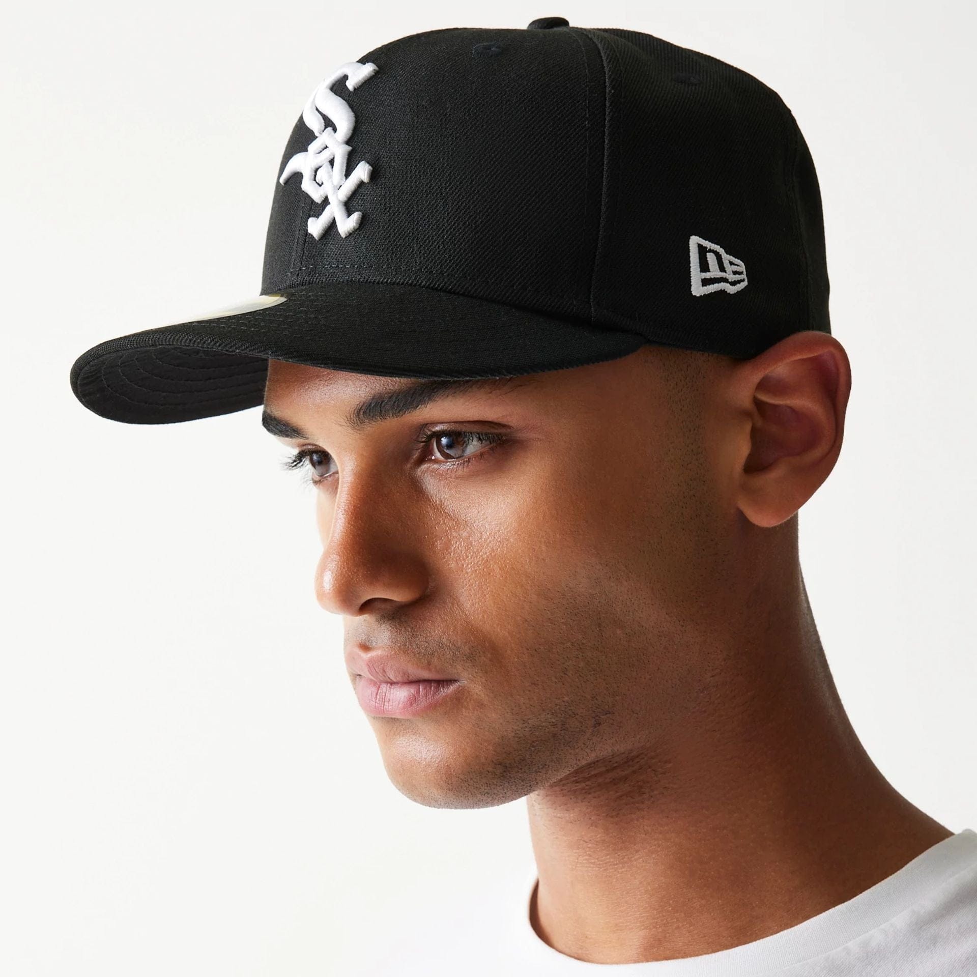 Chicago White Sox Authentic On Field Game Black 59FIFTY Cap