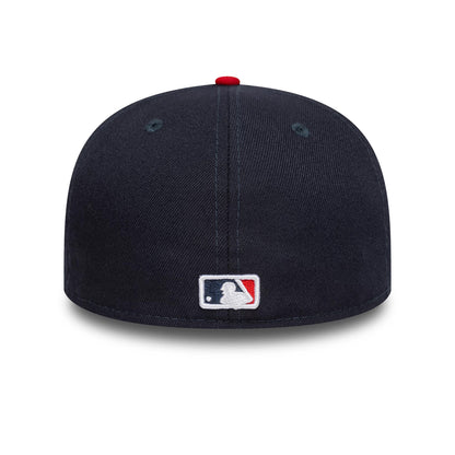 This is a Atlanta Braves Authentic On Field Home Navy 59FIFTY Cap 4