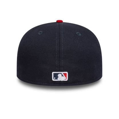 This is a Atlanta Braves Authentic On Field Home Navy 59FIFTY Cap 4