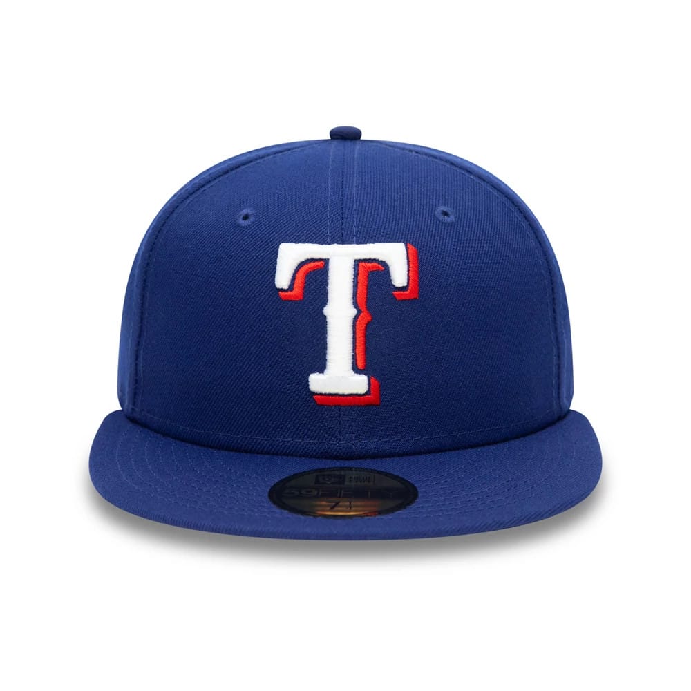 This is a Texas Rangers Authentic On Field Game Blue 59FIFTY Cap 2