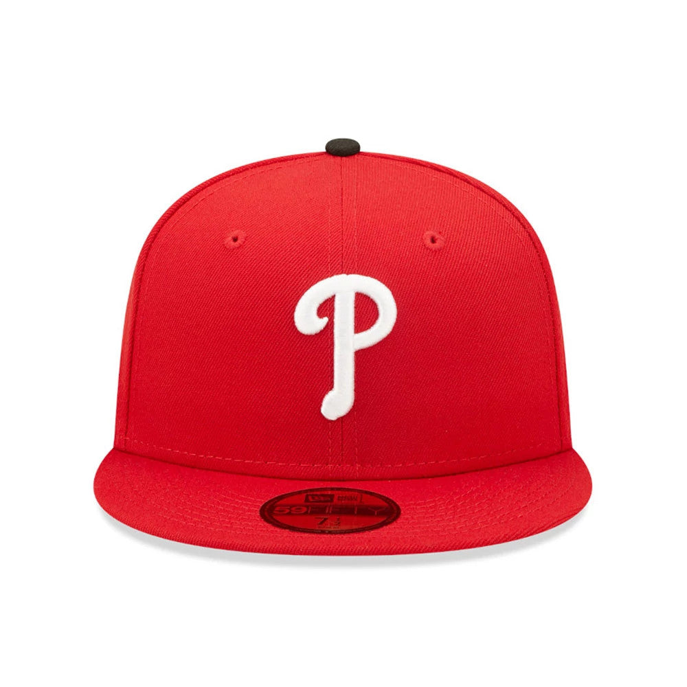 This is a Philadelphia Phillies Authentic On Field Red 59FIFTY Cap 3