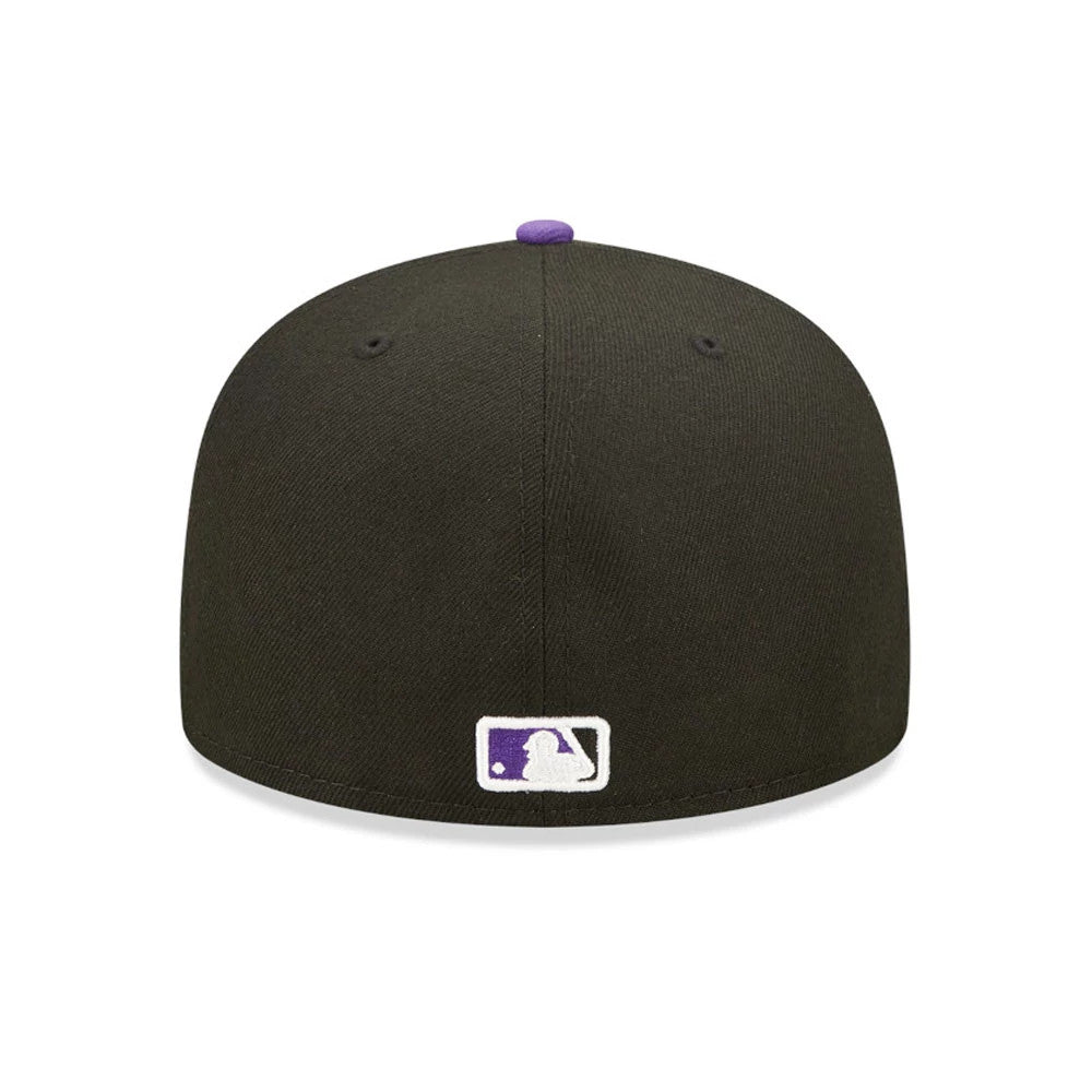 This is a Colorado Rockies Authentic On Field Black 59FIFTY Cap 4