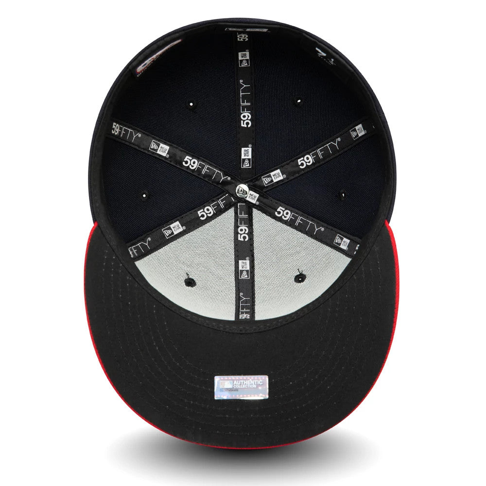 This is a Cleveland Guardians Authentic On Field Navy 59FIFTY Cap 4