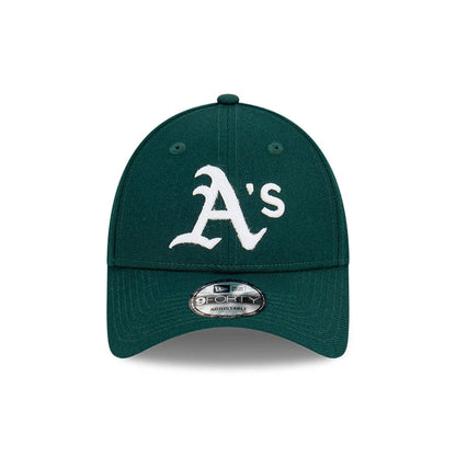 Pictured is this MLB Premium Felt Oakland Athletics 9FORTY cap in dark green. 3