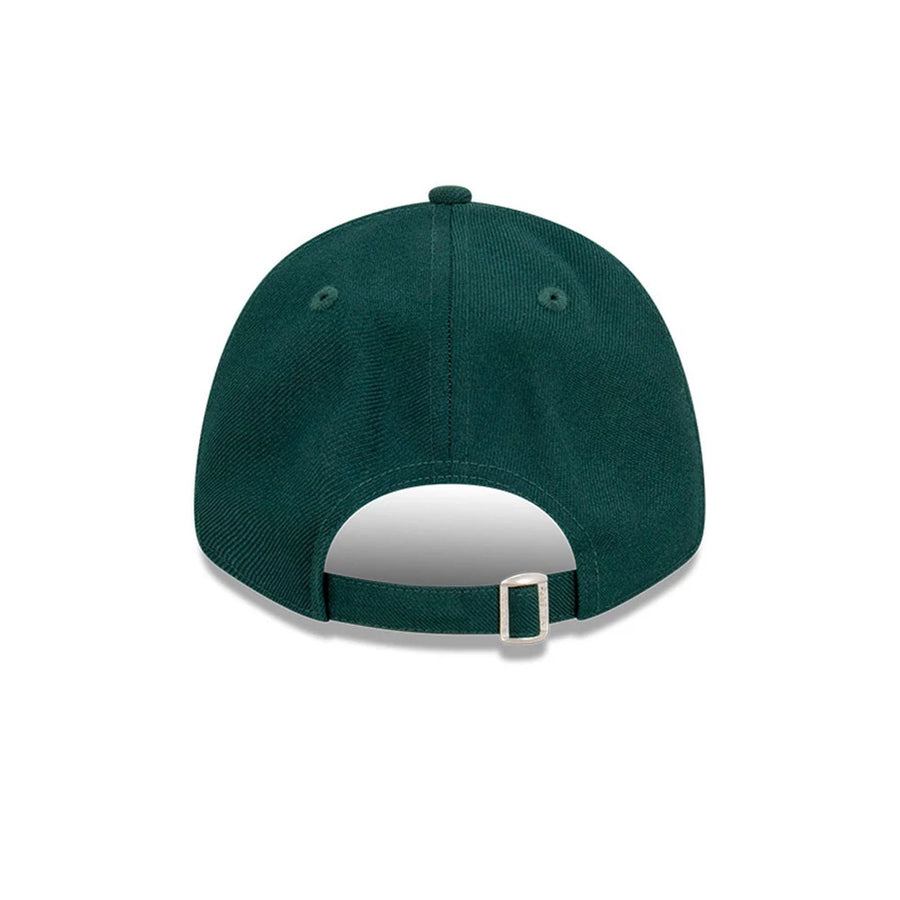 Pictured is this MLB Premium Felt Oakland Athletics 9FORTY cap in dark green. 7