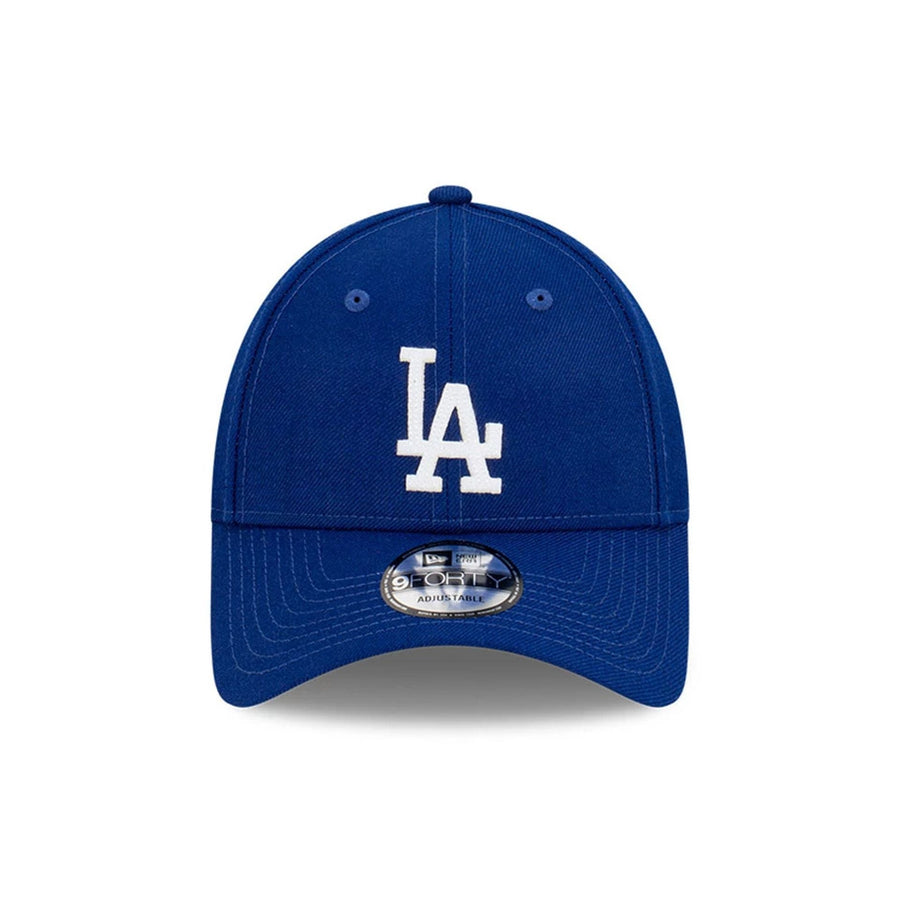 Pictured is this MLB Premium Felt LA Dodgers 9FORTY cap in dark blue. 3