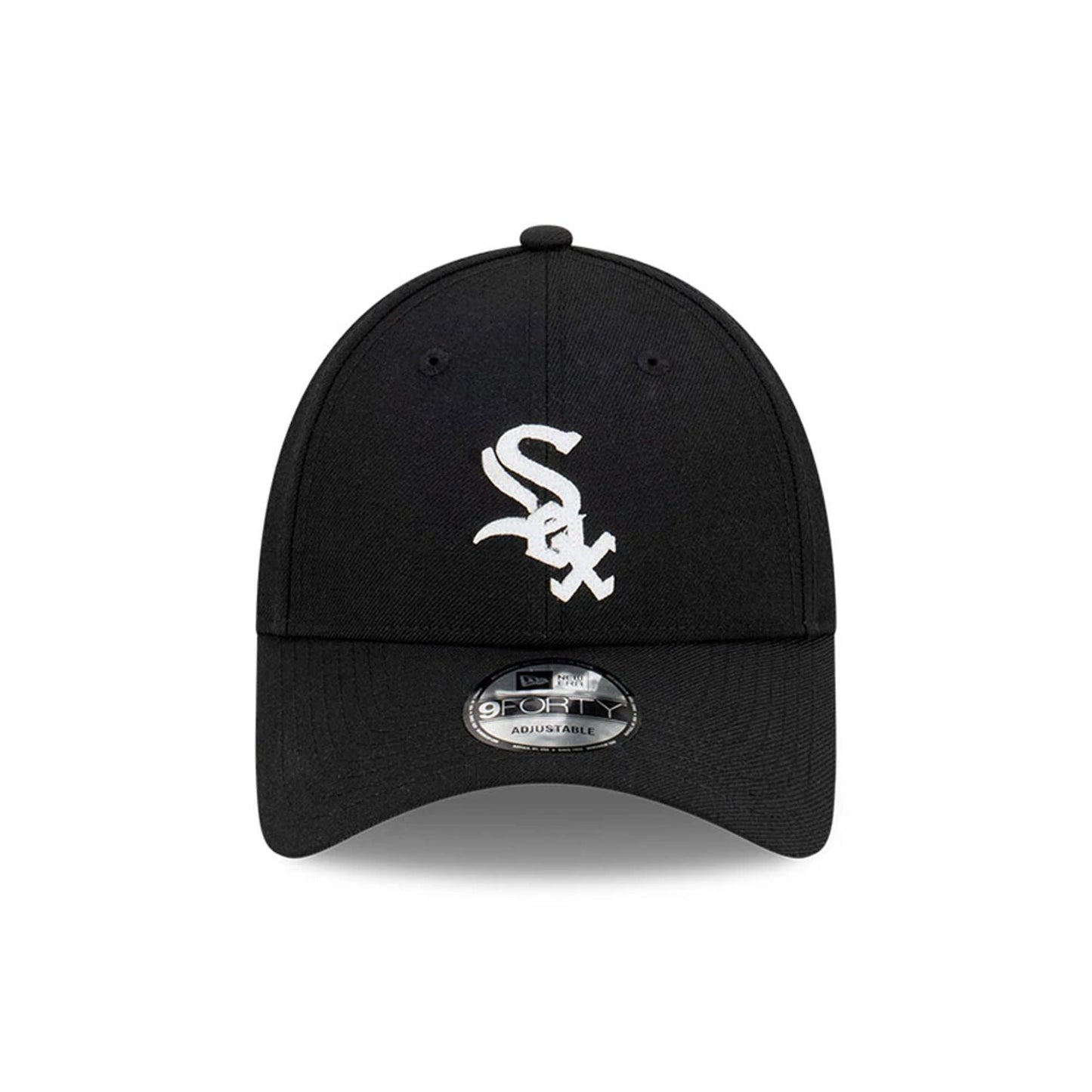 This is a Chicago White Sox MLB Premium Felt Black 9FORTY Adjustable Cap 4
