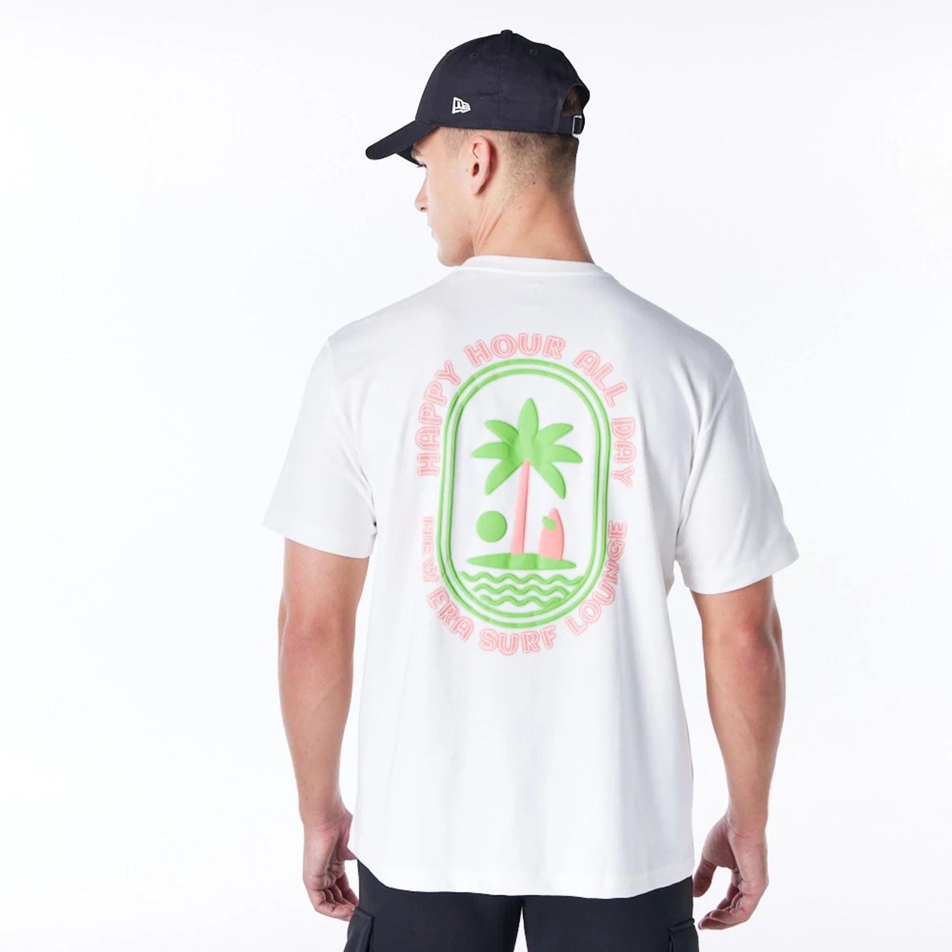 【New Era】韓国 サーフラウンジ ユニセックス Tシャツ New Era Korea Surf Lounge T-Shirt | New Era Cap UK