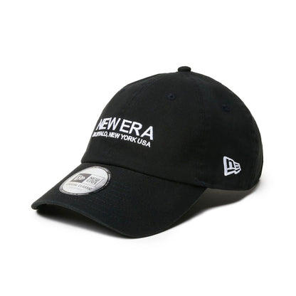 This is a New Era Japan The Origin Strap Logo Black Casual Classic Adjustable Cap 1