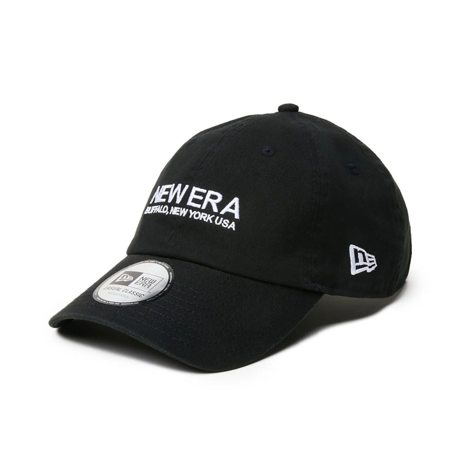 This is a New Era Japan The Origin Strap Logo Black Casual Classic Adjustable Cap 1