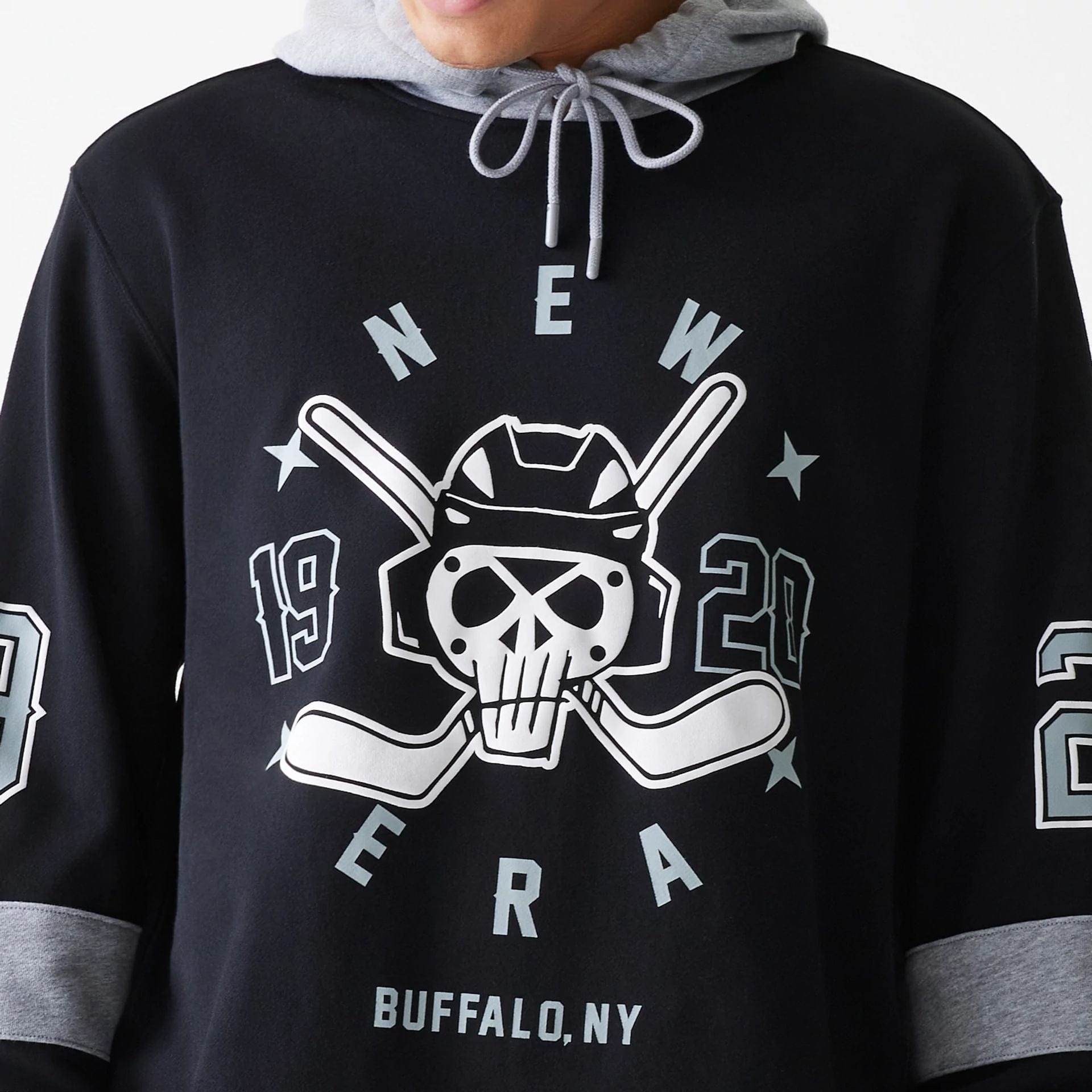 New Era Street Dangle Grey Pullover Hoodie  3