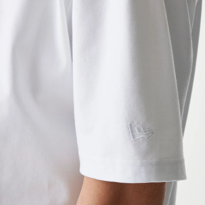 The Male model is wearing LA Dodgers Tonal Pack White T-Shirt 4