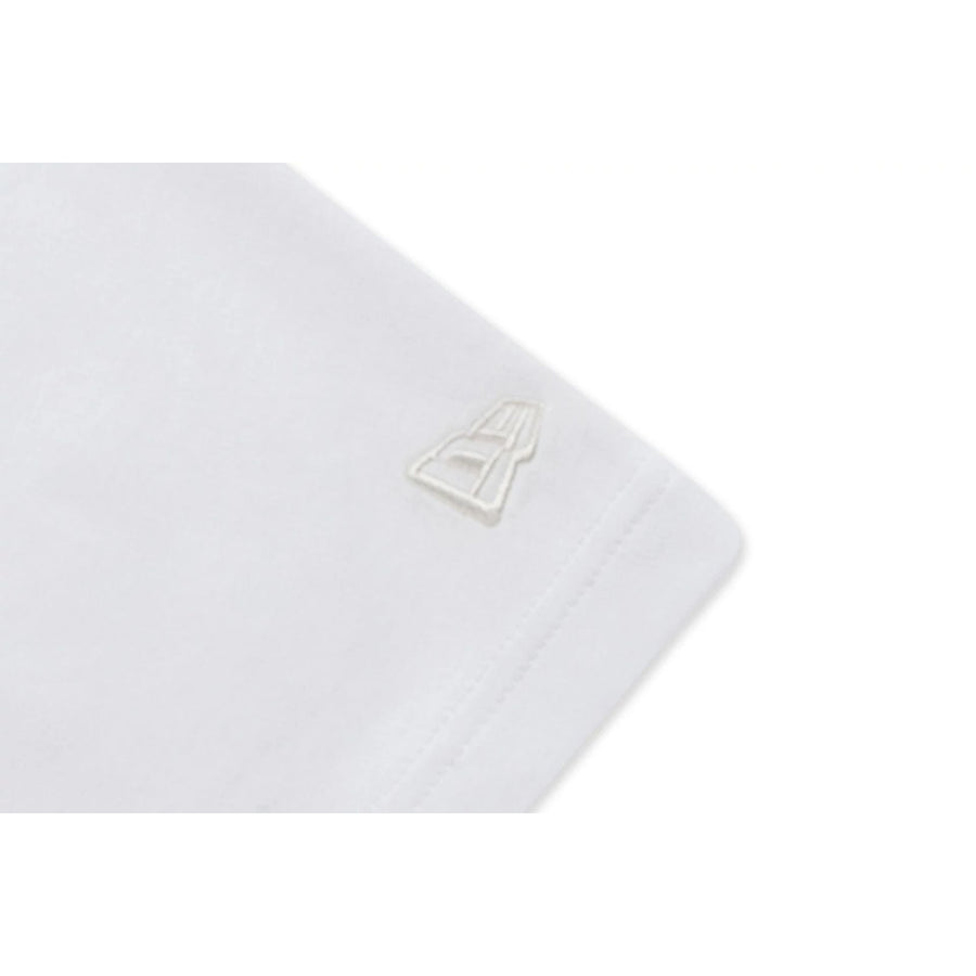 The Male model is wearing LA Dodgers Tonal Pack White T-Shirt 7