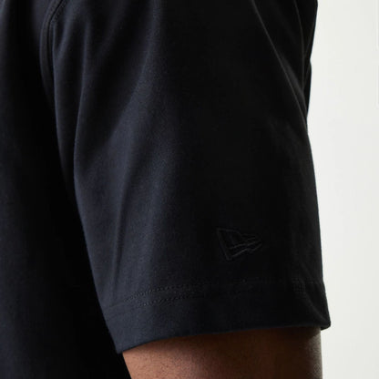 The Male model is wearing Las Vegas Raiders Tonal Pack Black T-Shirt 5