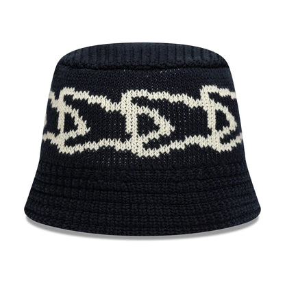 This is a New Era Japan Navy Bucket Hat 1