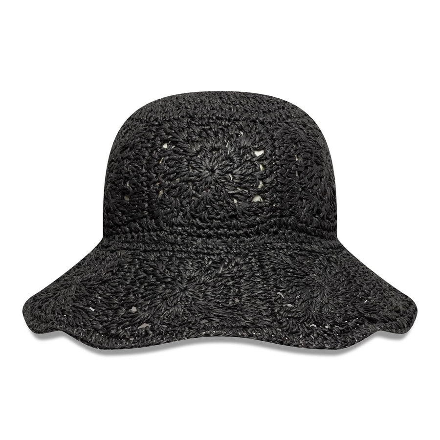 This is a New Era Paper Hat Black Adventure Bucket Hat 1