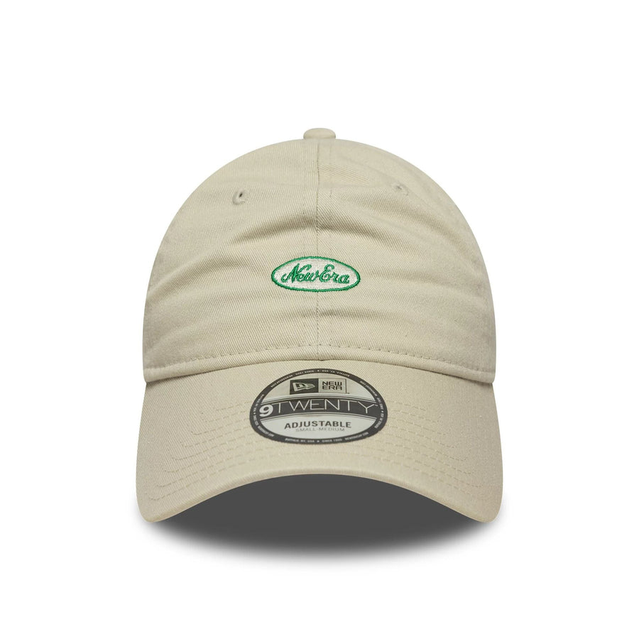 This is a New Era Japan Mini Oval Logo Stone 9TWENTY Adjustable Cap 2