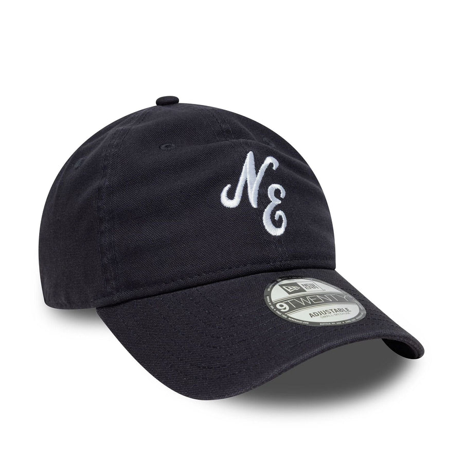 This is a New Era Washed Duck Navy 9TWENTY Adjustable Cap 3