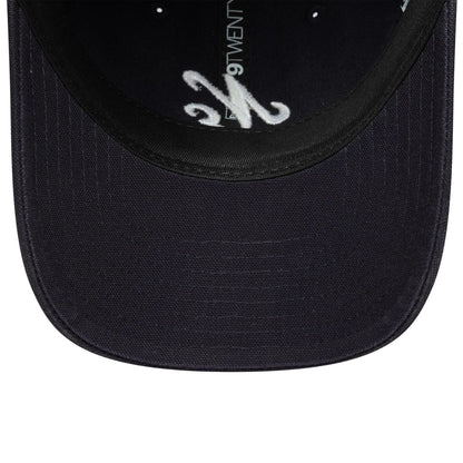 This is a New Era Washed Duck Navy 9TWENTY Adjustable Cap 7
