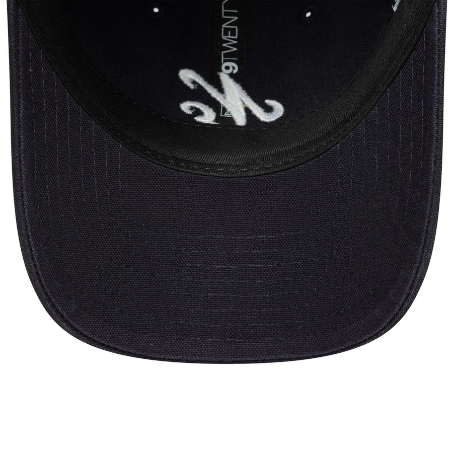 This is a New Era Washed Duck Navy 9TWENTY Adjustable Cap 7