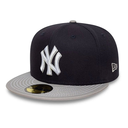 This is a New York Yankees MLB Duck Series Navy 59FIFTY Fitted Cap 1