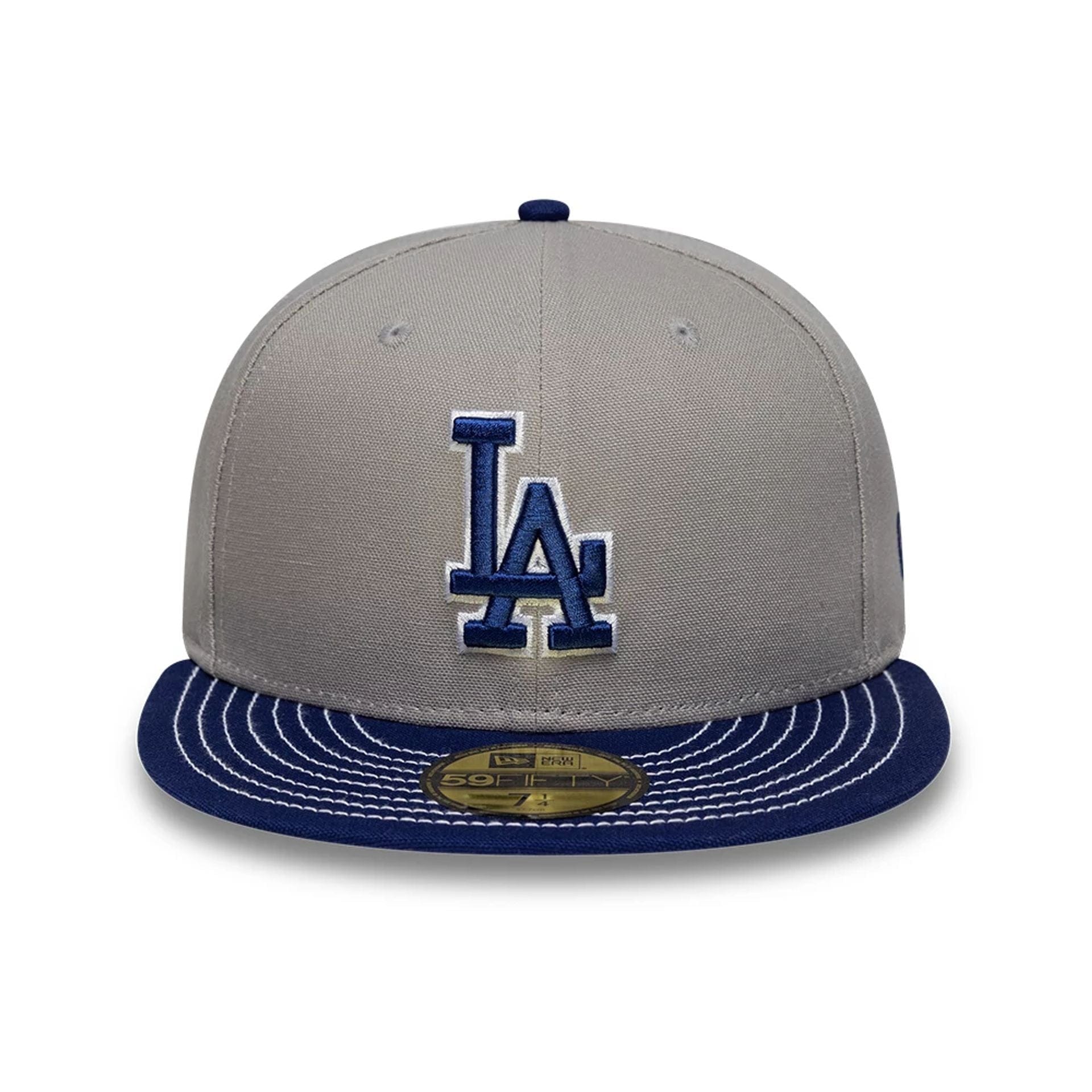This is a LA Dodgers MLB Duck Series Blue 59FIFTY Fitted Cap 3