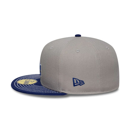 This is a LA Dodgers MLB Duck Series Blue 59FIFTY Fitted Cap 5