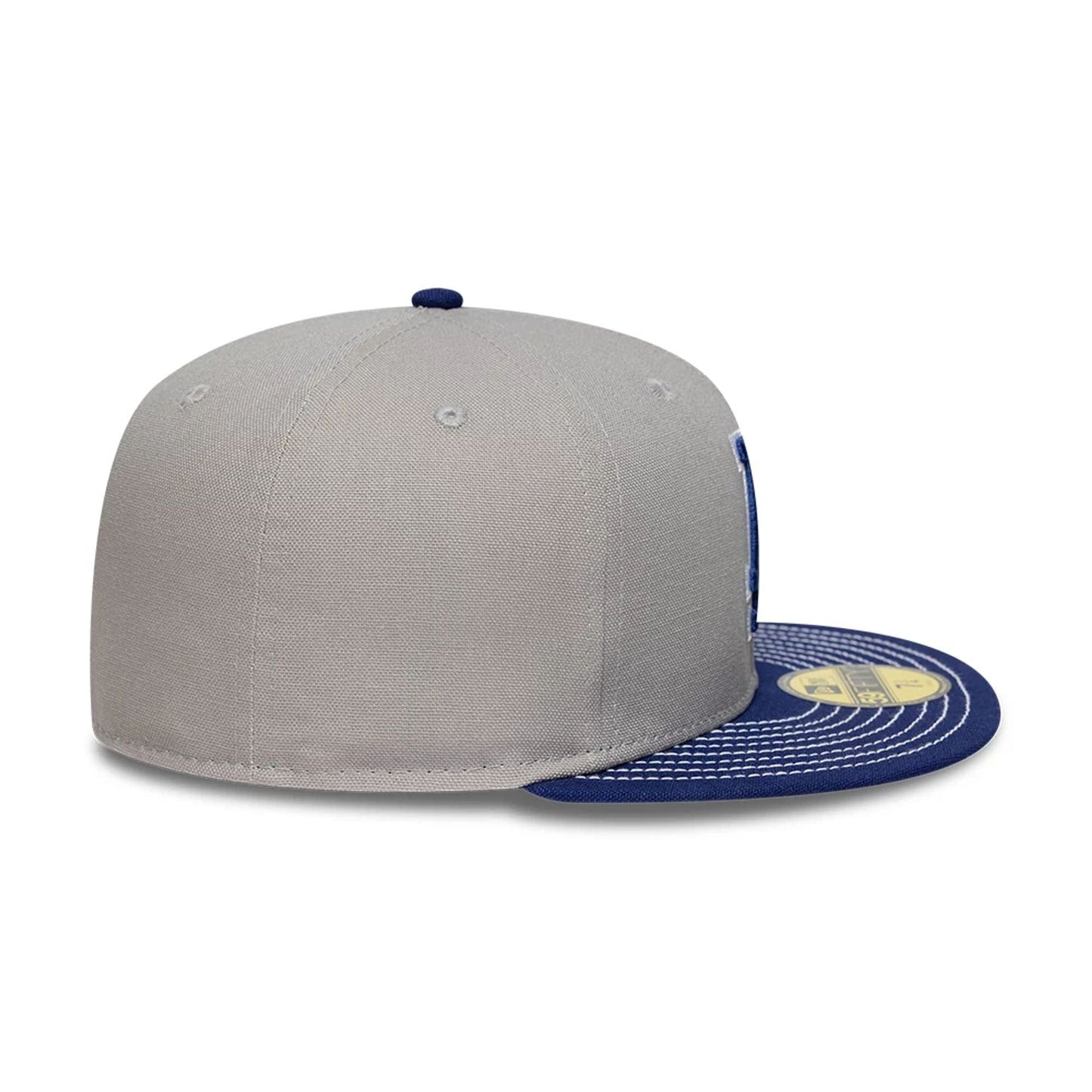 This is a LA Dodgers MLB Duck Series Blue 59FIFTY Fitted Cap 6