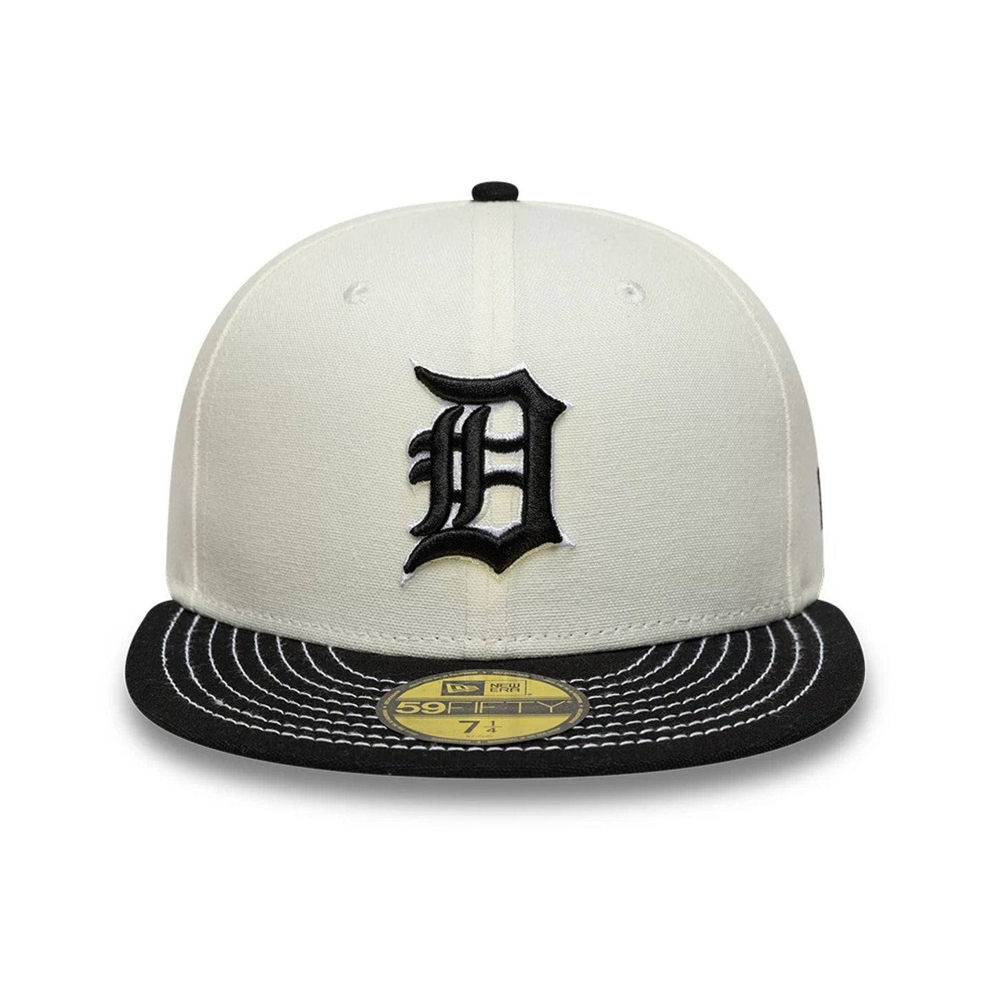This is a Detroit Tigers MLB Duck Series Black 59FIFTY Fitted Cap 3