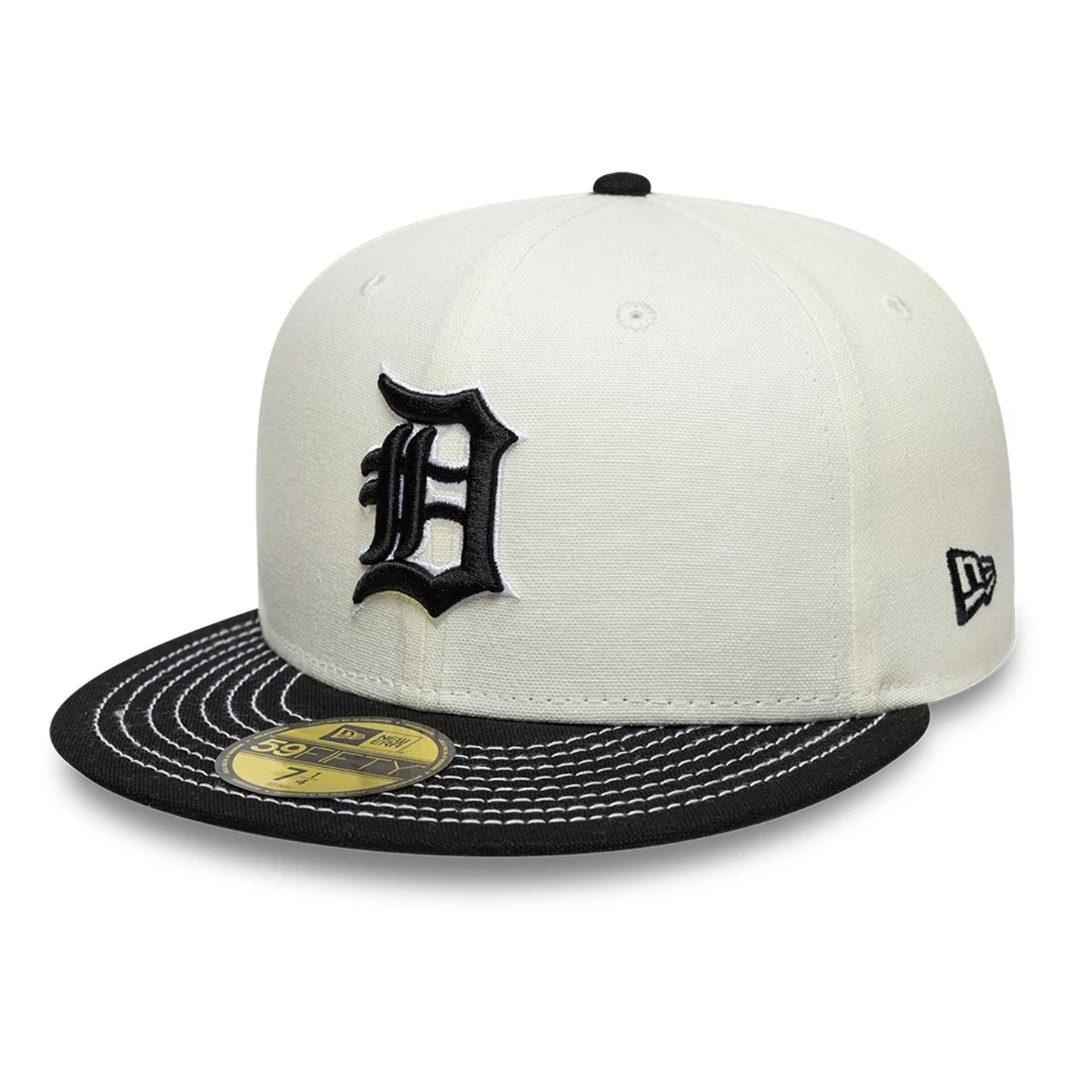 This is a Detroit Tigers MLB Duck Series Black 59FIFTY Fitted Cap 1