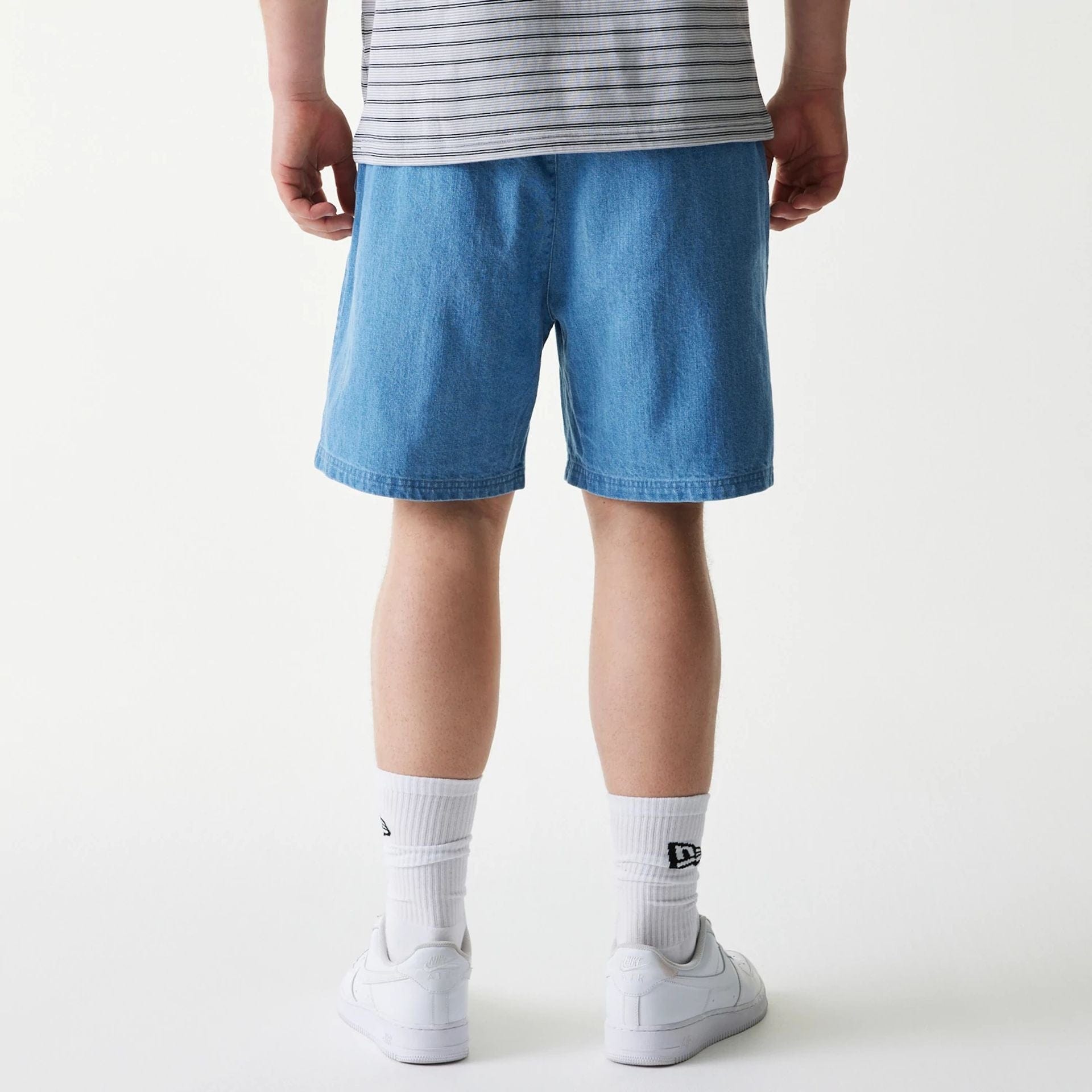 乙島 New Era Japan Woven Blue Shorts | New Era Cap UK