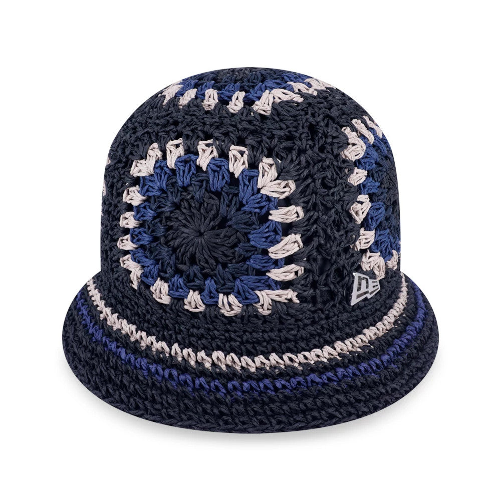 This is a Harvest Merch Blue Explorer Bucket Hat 1