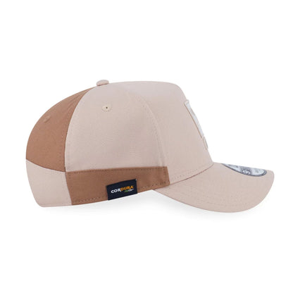 This is a Cordura Cream 9FORTY A-Frame Trucker Adjustable Cap 3