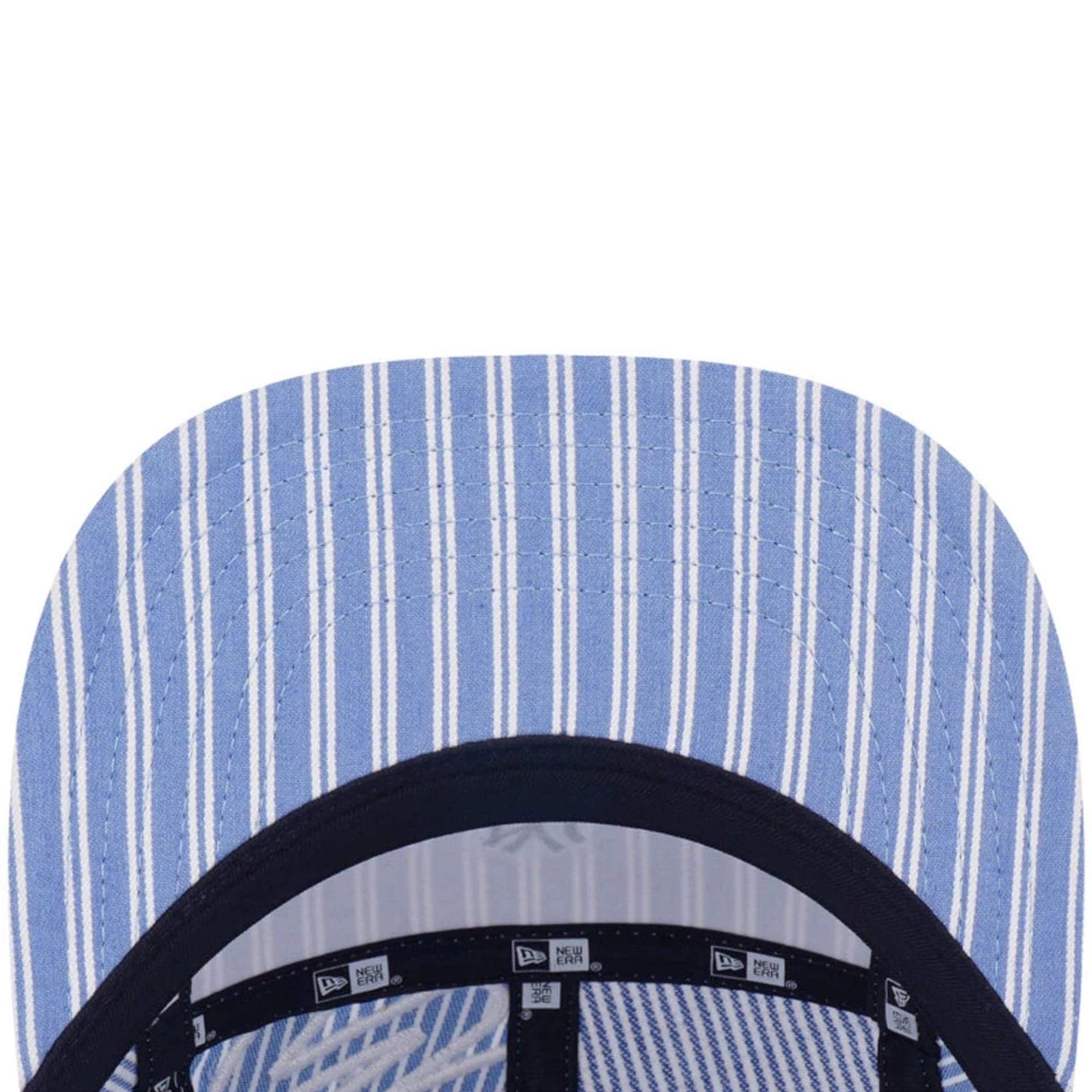 This is a New York Yankees MLB Patchwork Open Blue Camper Adjustable Cap 6