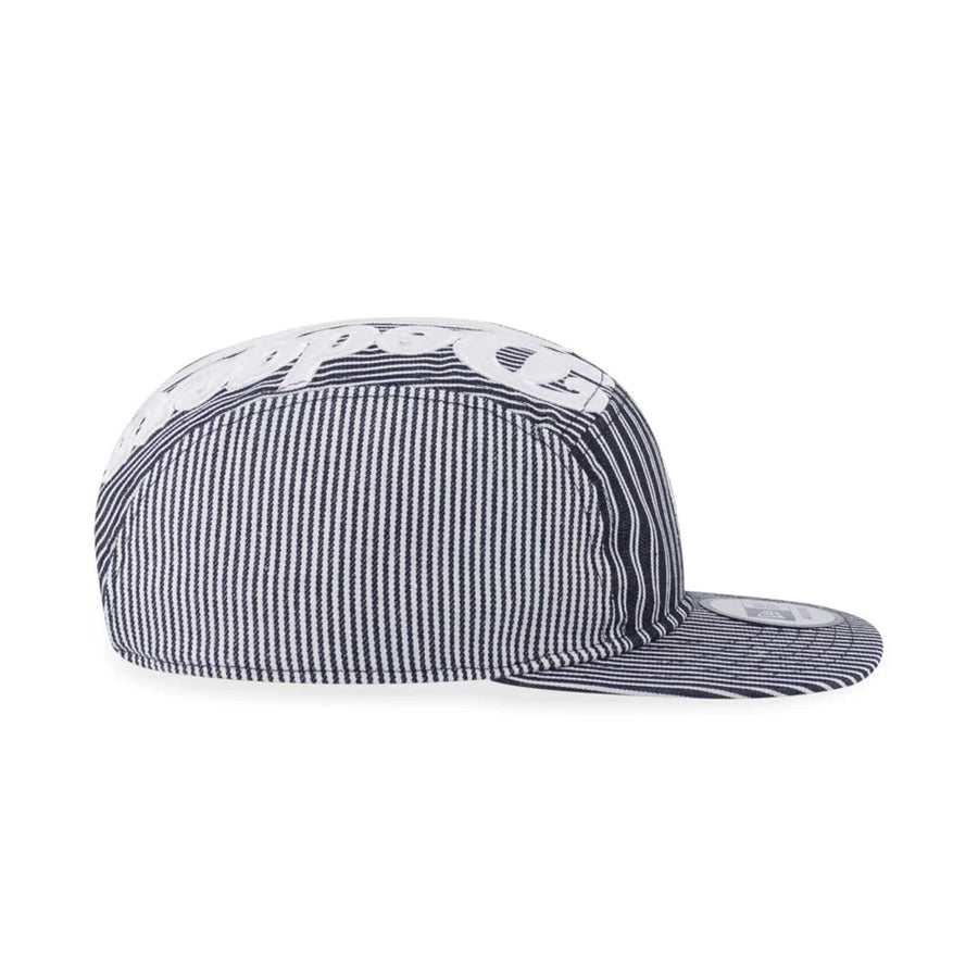 This is a LA Dodgers MLB Patchwork Grey Camper Adjustable Cap 4