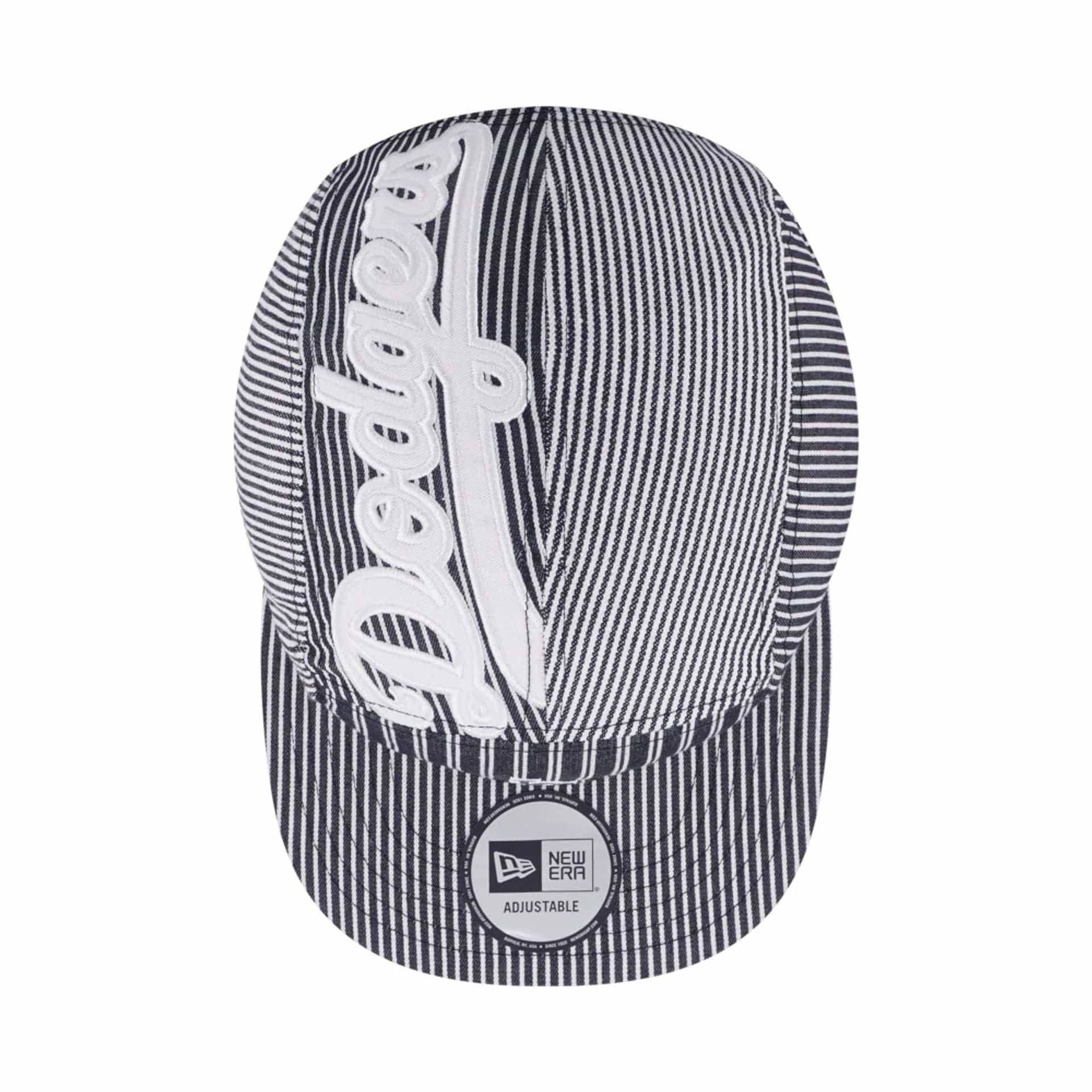 This is a LA Dodgers MLB Patchwork Grey Camper Adjustable Cap 5