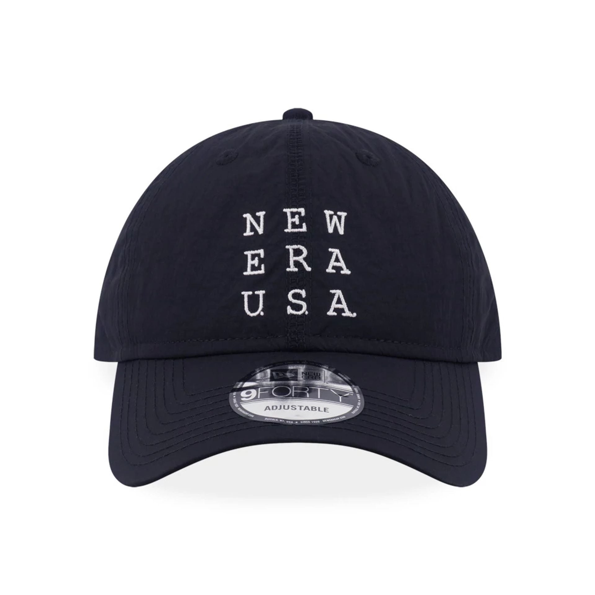 This is a New Era Trail Runner Navy 9FORTY Adjustable Cap 2