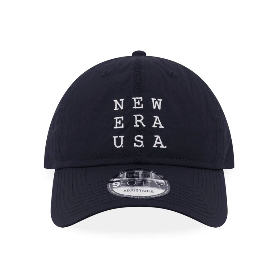 This is a New Era Trail Runner Navy 9FORTY Adjustable Cap 2