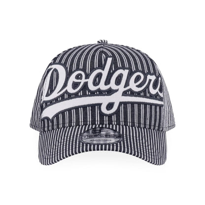 This is a LA Dodgers MLB Patchwork Grey 9FORTY A-Frame Adjustable Cap 2