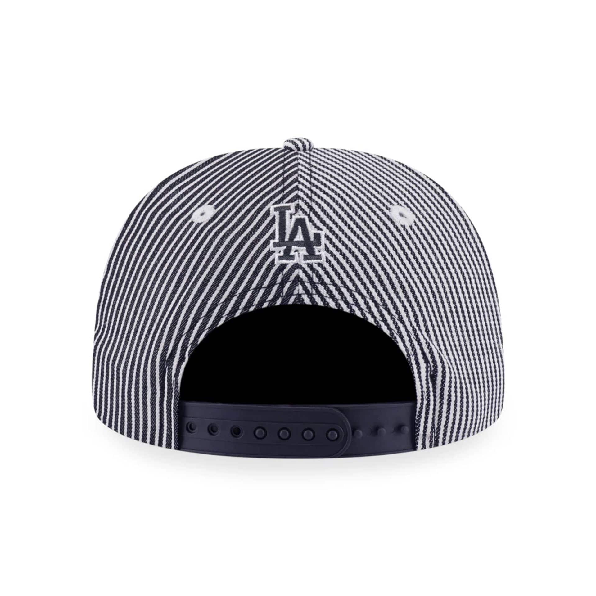 This is a LA Dodgers MLB Patchwork Grey 9FORTY A-Frame Adjustable Cap 3