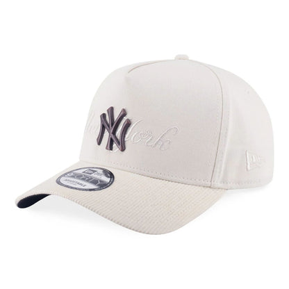 New York Yankees MLB Metal Copper White 9FORTY A-Frame Adjustable Cap 1