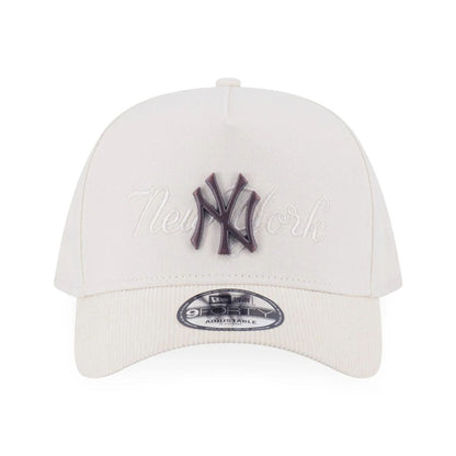 New York Yankees MLB Metal Copper White 9FORTY A-Frame Adjustable Cap 4