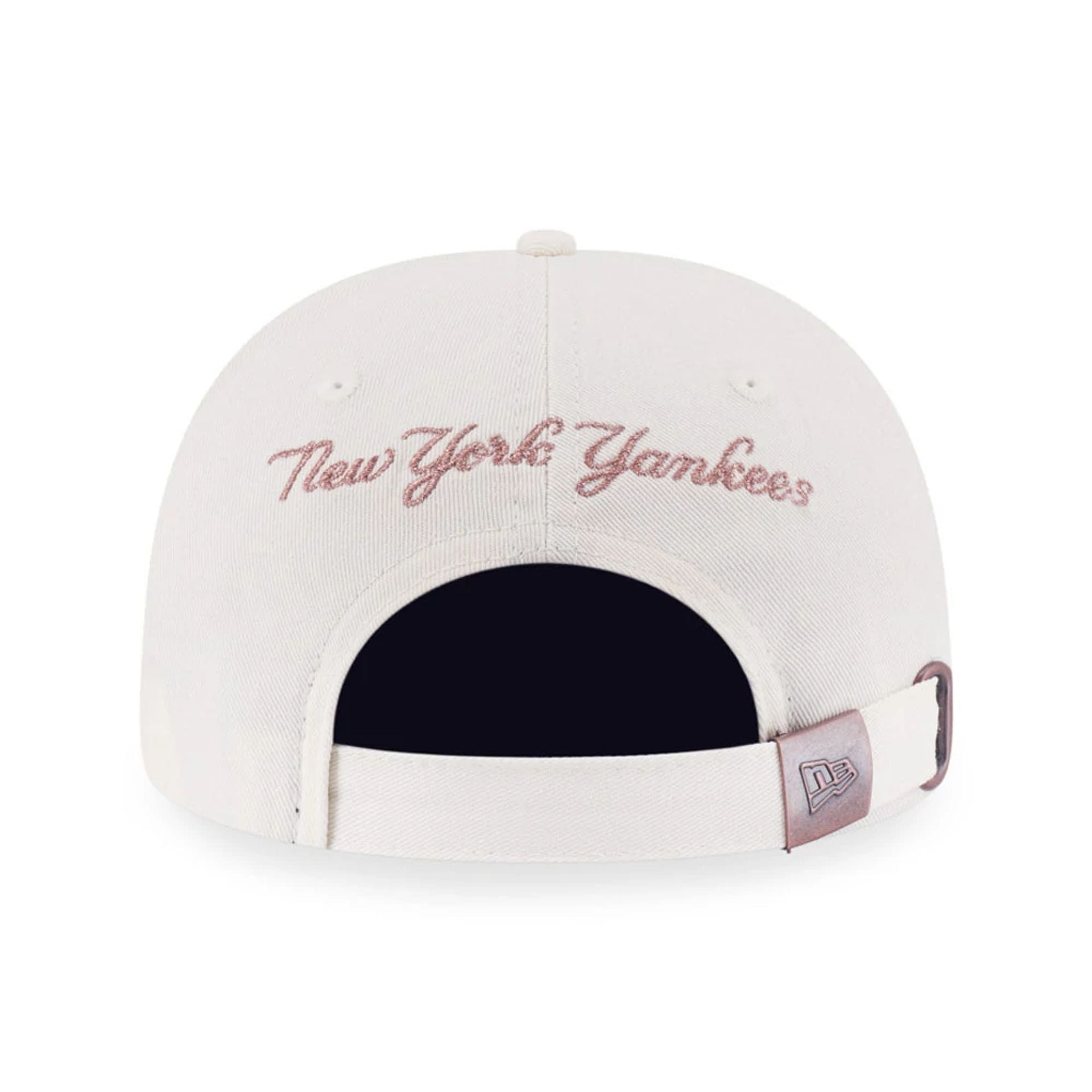 New York Yankees MLB Metal Copper White 9FORTY A-Frame Adjustable Cap 3