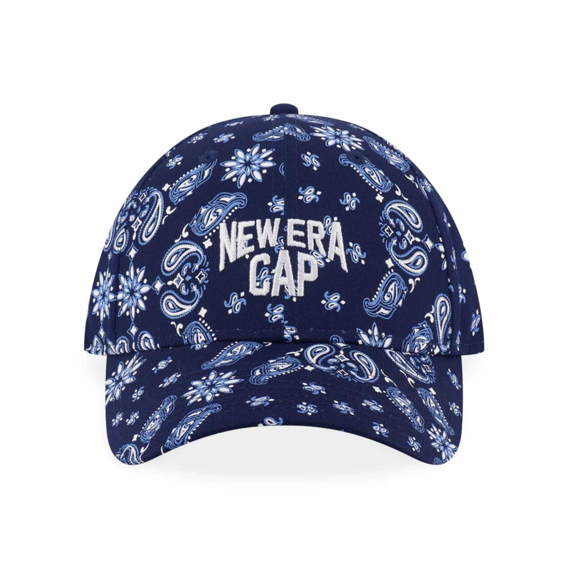 This is a New Era Street Swing Dark Blue 9FORTY Adjustable Cap 2