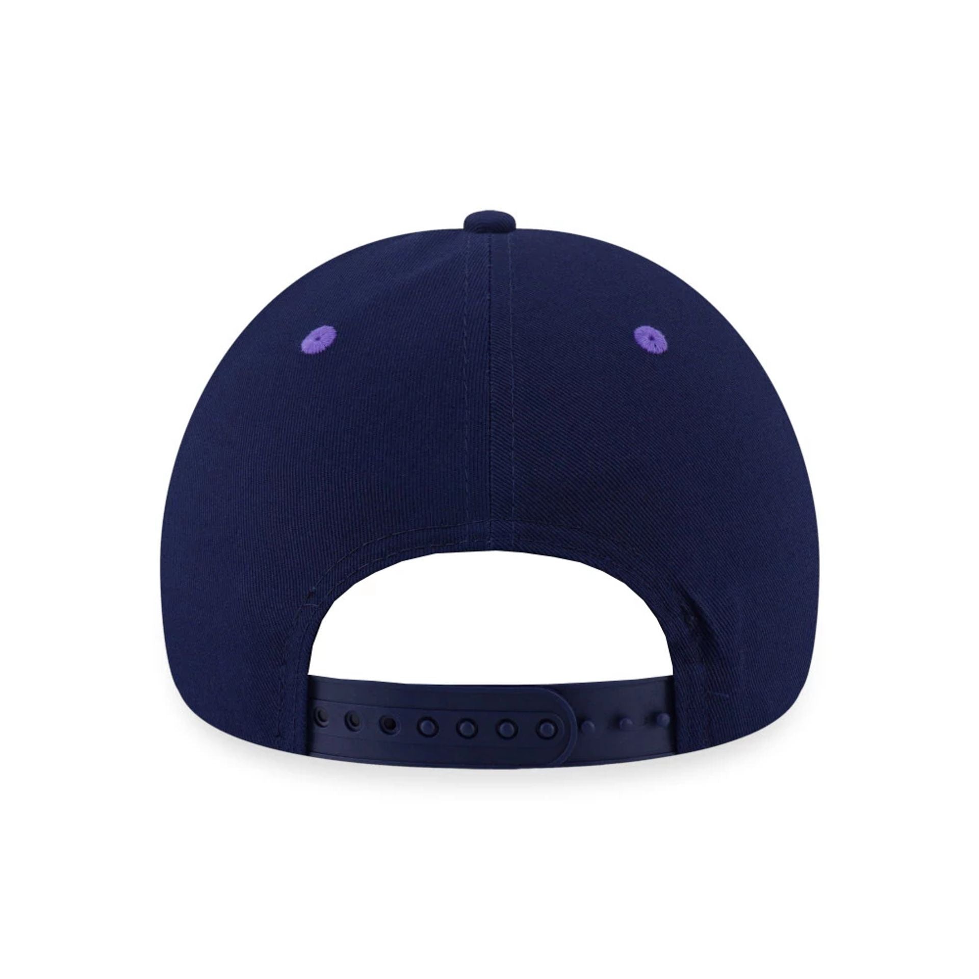 This is a New Era Street Swing Dark Blue 9FORTY Adjustable Cap 4