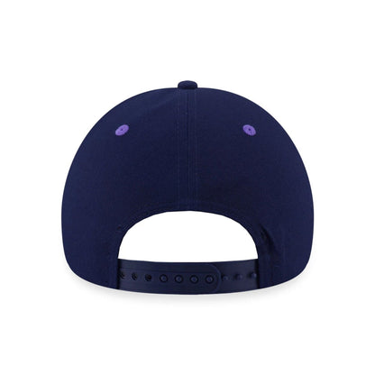 This is a New Era Street Swing Dark Blue 9FORTY Adjustable Cap 4